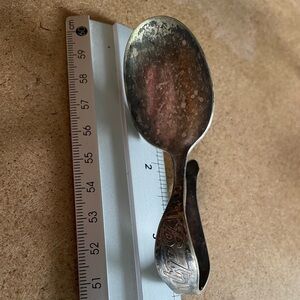 Vintage BABY Silver Spoon with Engraved Handle. IMPERIAL SILVERPLATE.